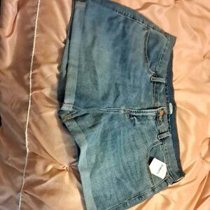 Old NAVY Blue Jean Shorts Classic Style